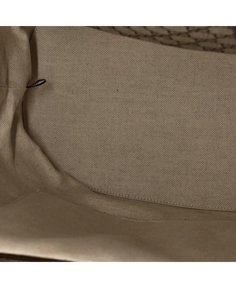 Pre-Owned Gucci Savoy Duffle Bag Gg Coated Canvas