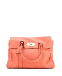 Pre-Owned Mulberry Medium New Bayswater Satchel Leather