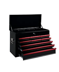 Streamdale Furniture Heavy Duty 24-Inch 9-Drawer Metal Tool Box with Ball Bearing Slides