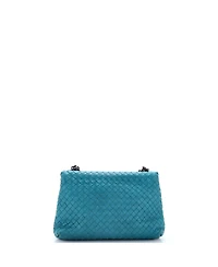 Pre-Owned Bottega Veneta Small Olimpia Crossbody Bag Intrecciato Nappa