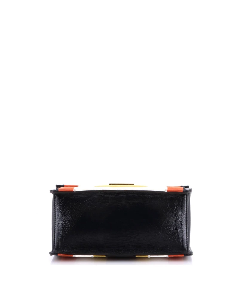 Pre-Owned Fendi Medium Kan U Shoulder Bag Leather