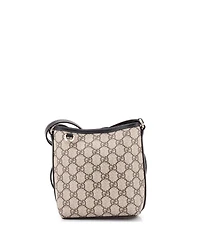 Pre-Owned Gucci Small Gg Emblem Bucket Bag Gg Coated Canvas