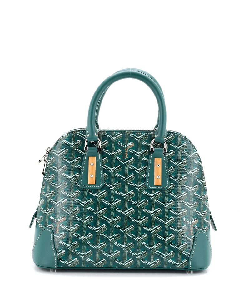 Pre-Owned Goyard Mini Vendome Bag Coated Canvas