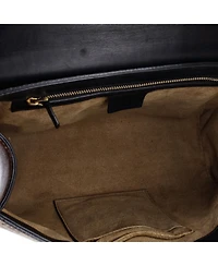 Pre-Owned Gucci Padlock Shoulder Bag Gg Coated Canvas and Leather