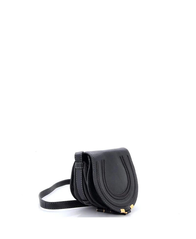 Pre-Owned Chloe Mini Marcie Crossbody Bag Leather