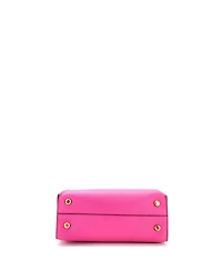 Pre-Owned Salvatore Ferragamo Small Trifolio Top Handle Bag Leather