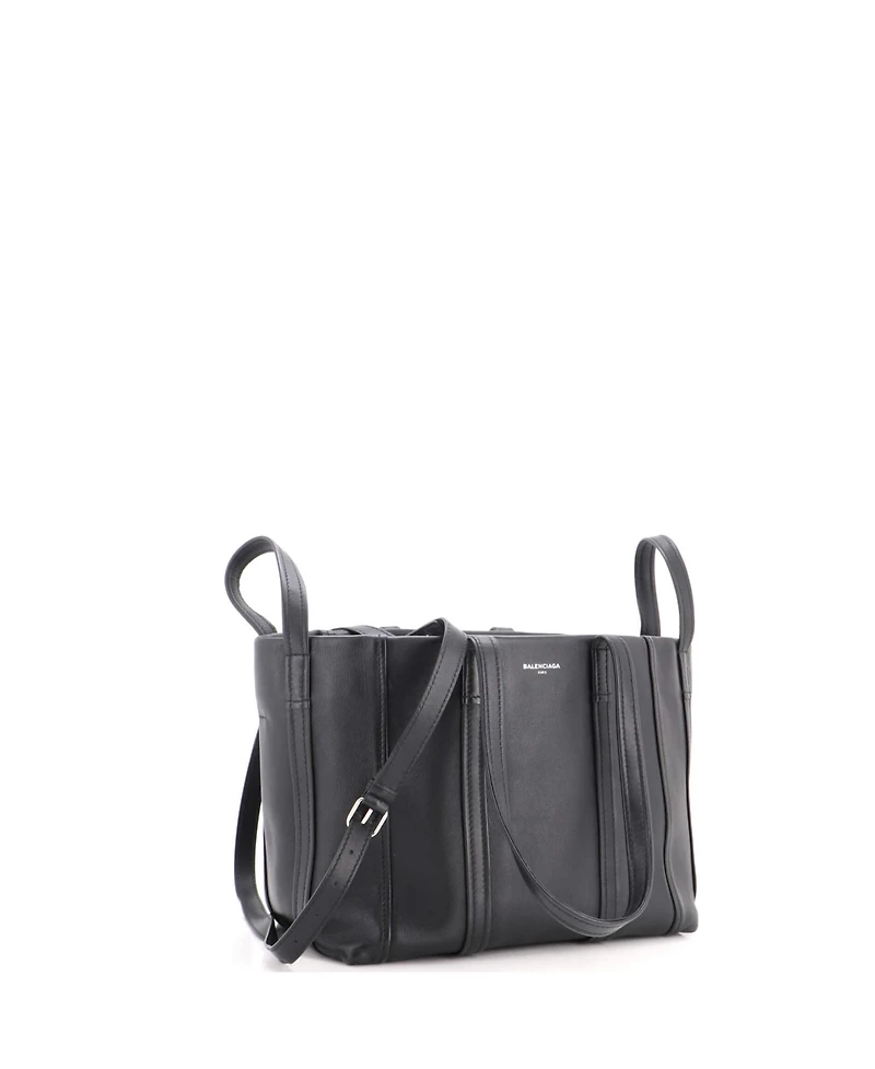 Pre-Owned Balenciaga Small Laundry Day Cabas Leather