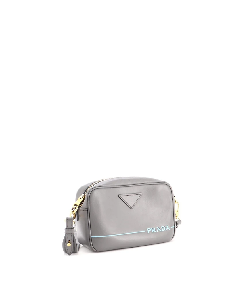 Pre-Owned Prada Small Mirage Camera Bag Leather