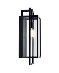 Kichler Goson 20 1/4" High Black Outdoor Wall Light