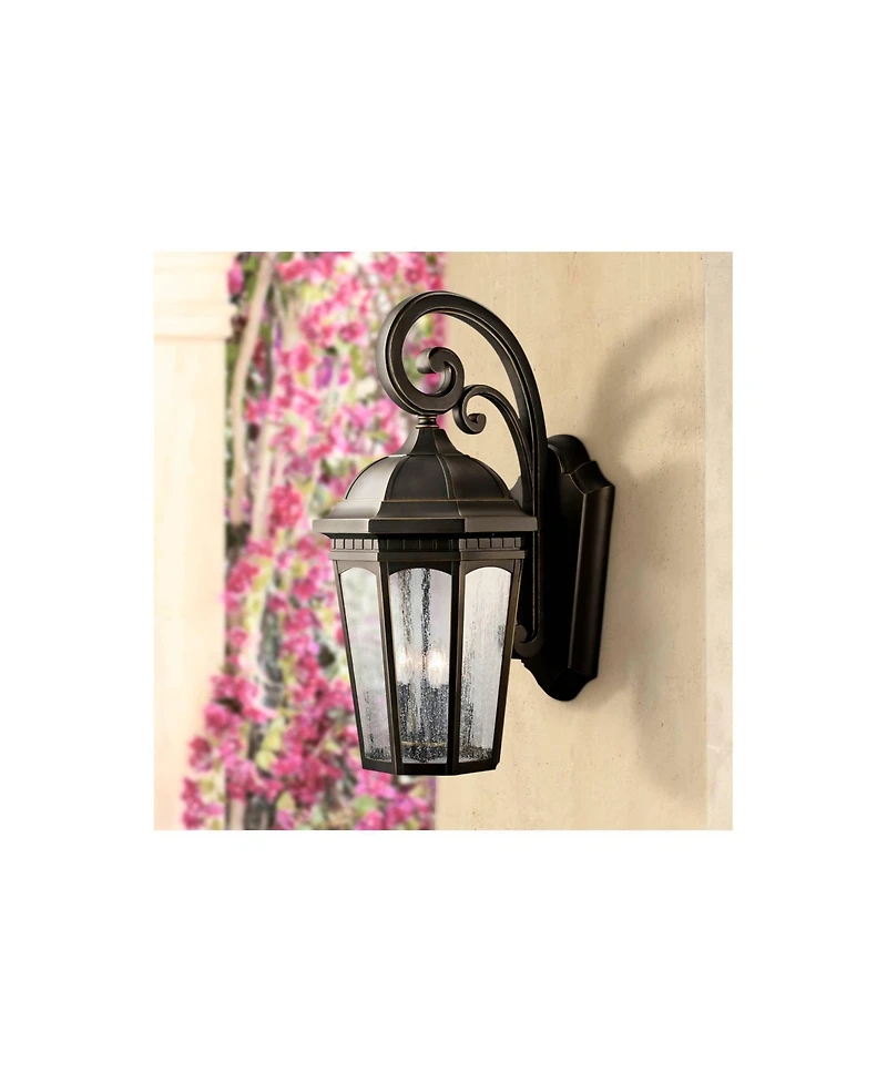Kichler Courtyard 26 1/2" High Bronze Outdoor Wall Light