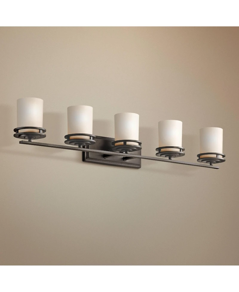 Kichler Hendrik 43" Wide 5-Light Olde Bronze Bath Light