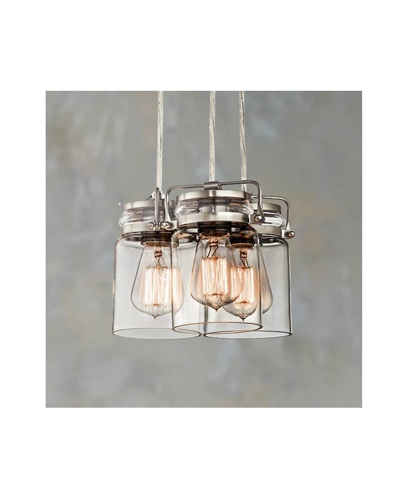 Kichler Brinley 1/2" Wide Brushed Nickel Mini Pendant