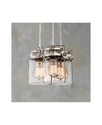 Kichler Brinley 1/2" Wide Brushed Nickel Mini Pendant