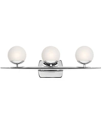 Kichler Jasper 24 1/2" Wide Chrome 3-Light Bath Light