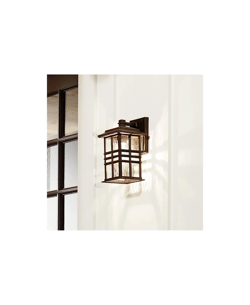 Kichler Beacon Square 12" High Climates Olde Bronze Outdoor Wall Light