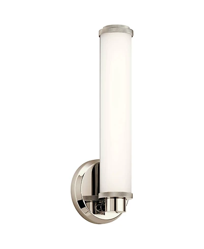 Kichler Indeco 14 1/2" High Polished Nickel Led Wall Sconce
