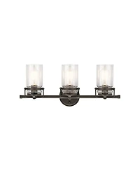 Kichler Brinley 24" Wide Olde Bronze 3-Light Bath Light