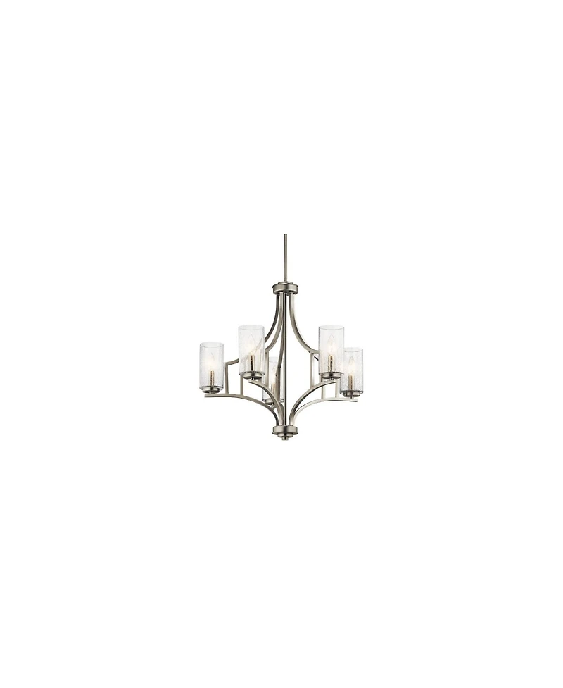 Kichler Vara 25 1/4" Wide Brushed Nickel 5-Light Chandelier