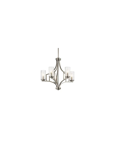 Kichler Vara 25 1/4" Wide Brushed Nickel 5-Light Chandelier