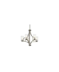 Kichler Vara 25 1/4" Wide Brushed Nickel 5-Light Chandelier