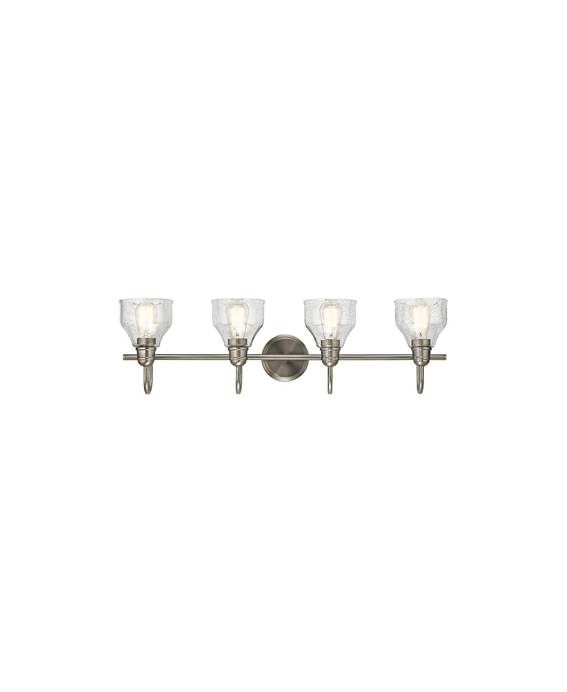 Kichler Avery 33 1/4" Wide Brushed Nickel 4-Light Bath Light