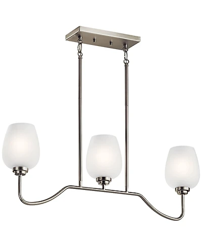 Kichler Valserrano 31" Wide Nickel Kitchen Island Light Chandelier