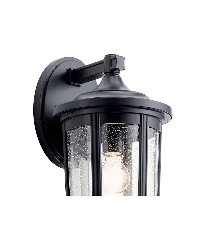 Kichler Fairfield 17 1/4" High Black Outdoor Wall Light