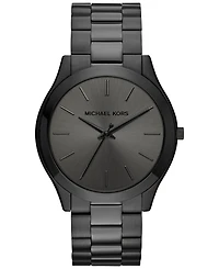 Michael Kors Unisex Slim Runway Ion-Plated Stainless Steel Bracelet Watch 44mm