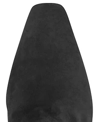 Marc Fisher Ltd Women's Dalores Suede Kitten Heel Slouch Boots