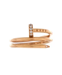Pre-Owned Cartier Juste un Clou Double Ring