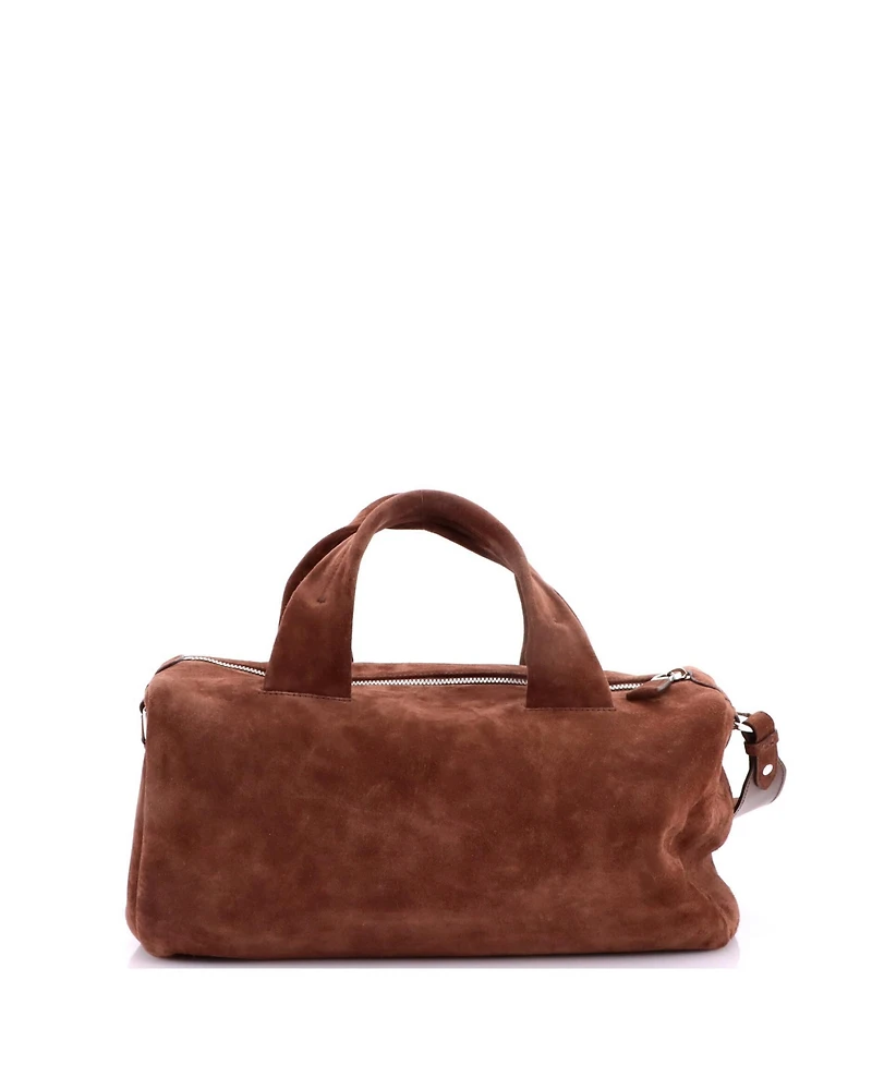 Pre-Owned Prada Small Duffle Bag Suede