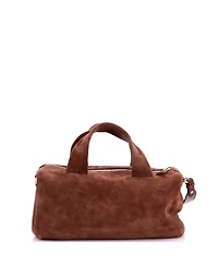 Pre-Owned Prada Small Duffle Bag Suede