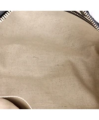 Pre-Owned Gucci Medium Front Pocket Messenger Bag Gg Embossed Perforated Leather