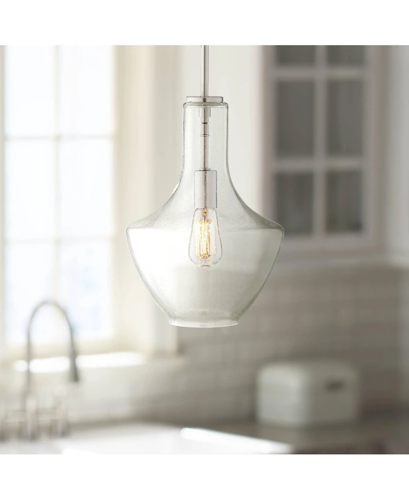 Kichler Everly 10 1/2" Wide Brushed Nickel Mini Pendant
