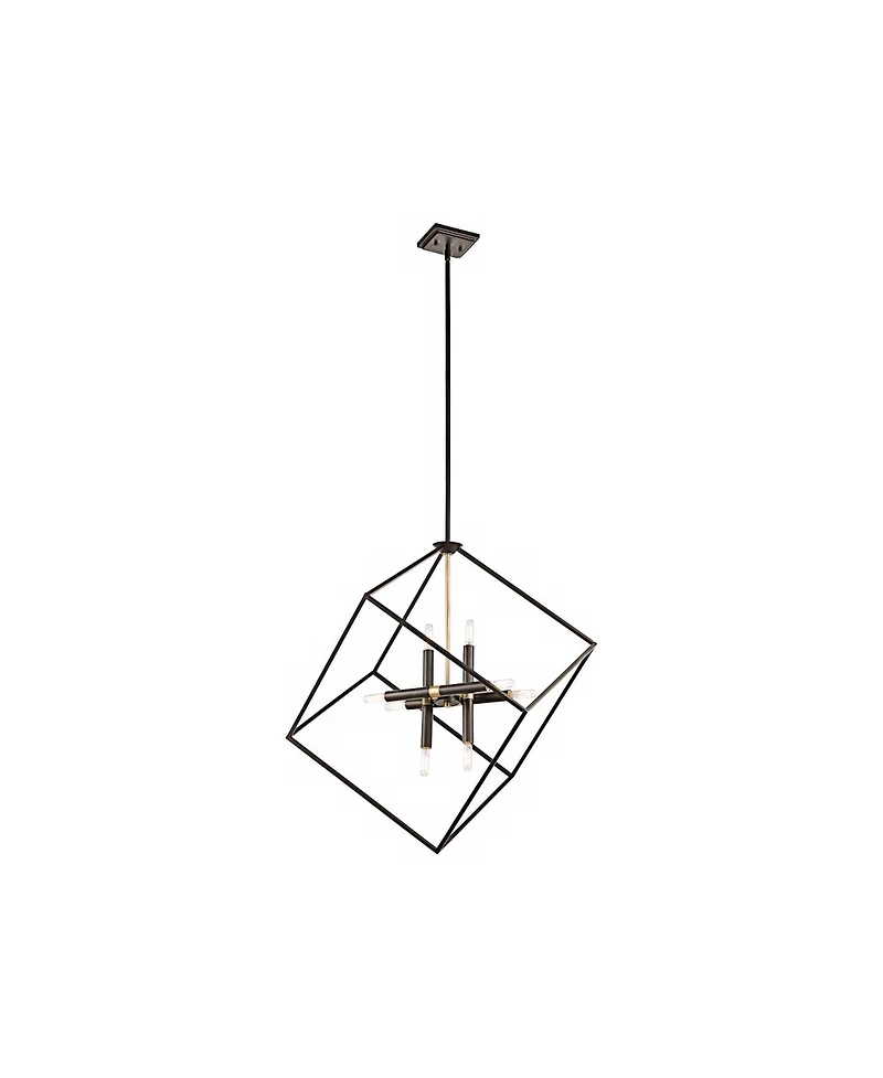 Kichler Cartone 25 1/2" Wide Modern Geometric Bronze Pendant Light