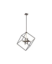 Kichler Cartone 25 1/2" Wide Modern Geometric Bronze Pendant Light