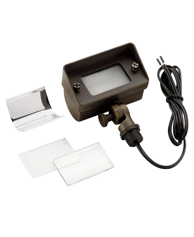 Kichler Landscape 4 1/2" Wide Brass Accent Flood Light