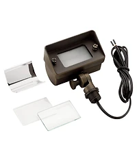 Kichler Landscape 4 1/2" Wide Brass Accent Flood Light