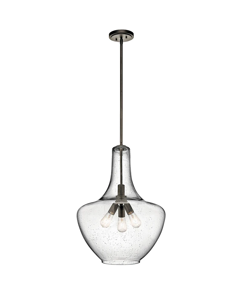 Kichler Everly 20" Wide Olde Bronze 3-Light Pendant