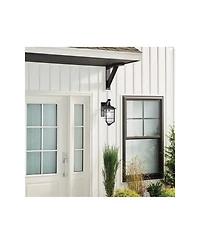 Kichler Royal Marine 18 1/4" High Black Outdoor Wall Light