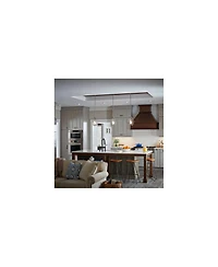 Kichler Tao 8" Wide Open Gourd Brushed Nickel Mini Pendant