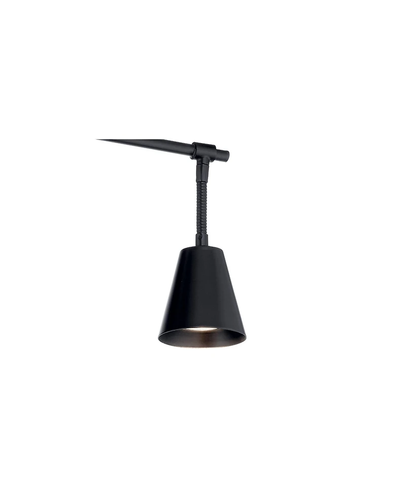 Kichler Sylvia 4-Light Black Track Fixture