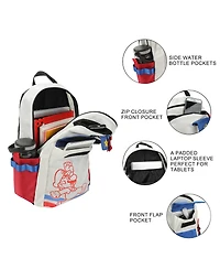 Super Mario Bros Mario Jump Pose 19 Inch Backpack