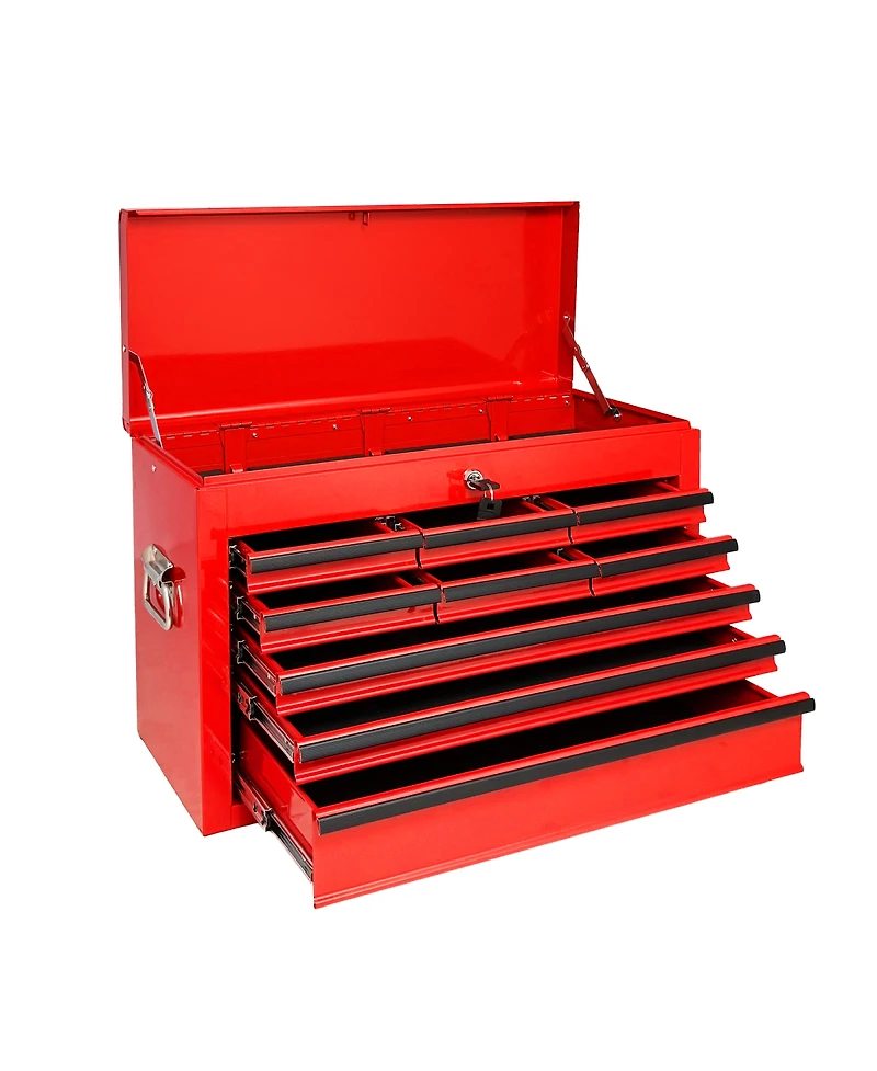 Streamdale Furniture 24-Inch Heavy Duty 9-Drawer Metal Tool Box and Chest with Eva Liners