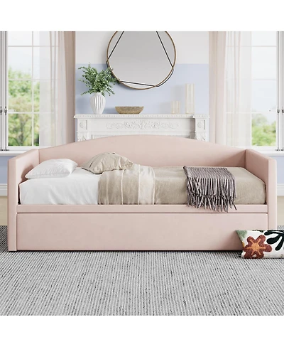 Streamdale Furniture Twin Daybed with Pop-Up Trundle