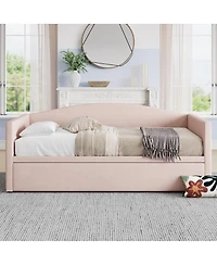 Streamdale Furniture Twin Daybed with Pop-Up Trundle