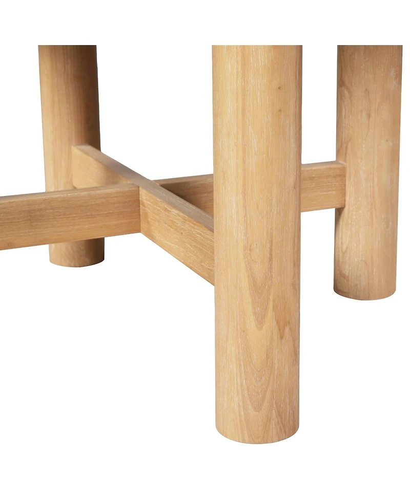 Streamdale Furniture Wood Extendable Oval Dining Table, Seats 4-6