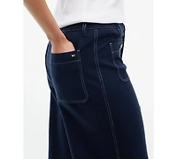 Tommy Hilfiger Women's Ponte Top-Stitch Pants