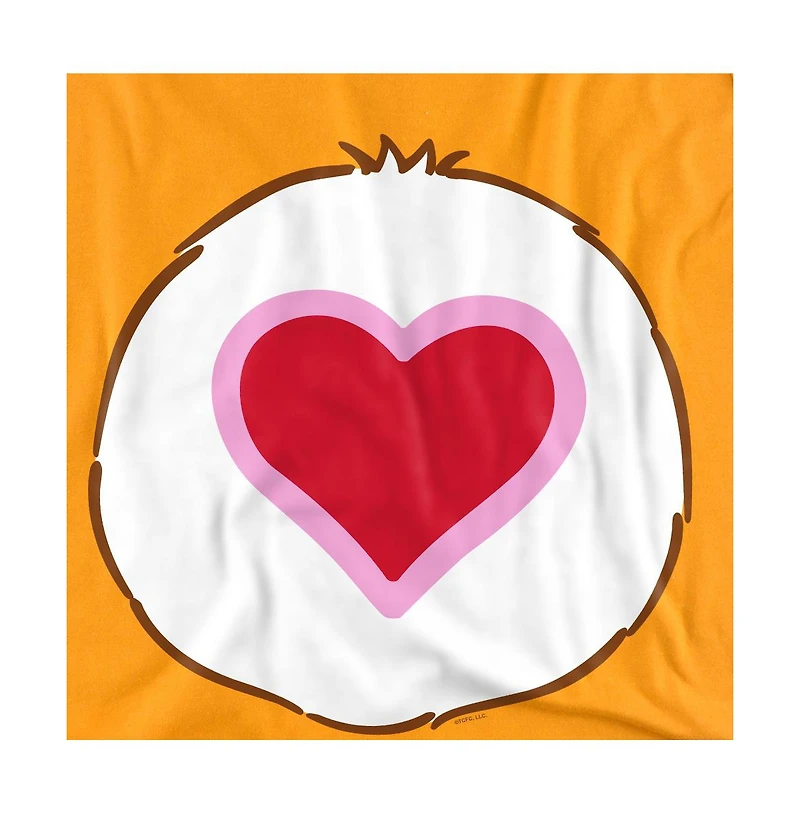 Care Bears Men's Tenderheart Belly T-Shirt