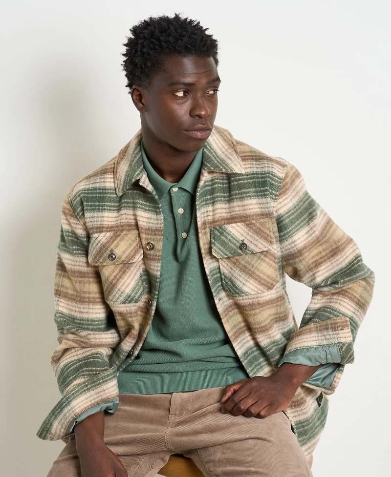 Scotch & Soda Men's Structured Regular-Fit Knitted Polo Shirt